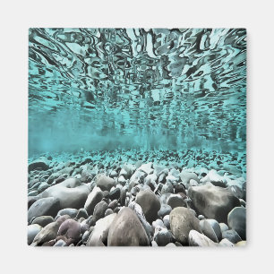 Time To Reflect Artistic Aegean Art Magnet