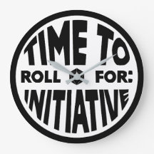 Time To Roll For Initiative Clock