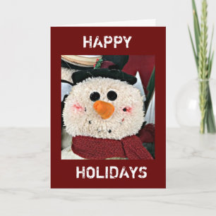 TIME TO SAY **MERRY CHRISTMAS** CARD