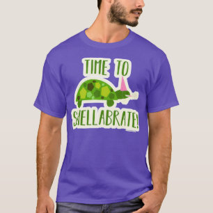 Time to Shellabrate Turtle T-Shirt