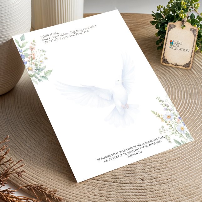 Time To Singing Custom Letterhead (Creator Uploaded)