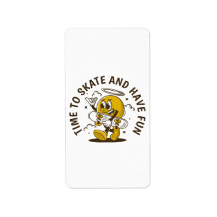 Time to skate label