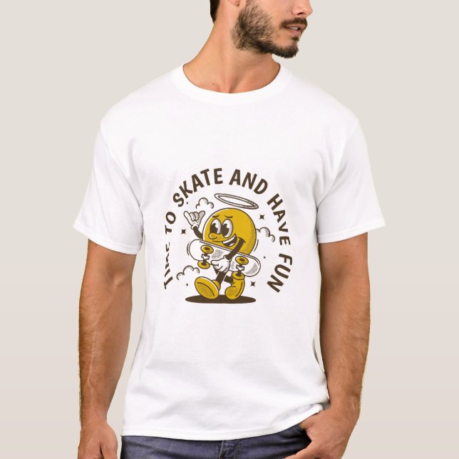 Time to skate T-Shirt (Front)