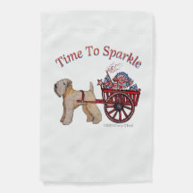 Time To Sparkle Garden Flag