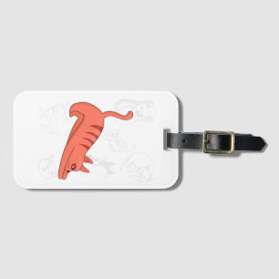 Time to Stretch Duvet Cover Playing Cards Luggage Tag