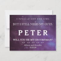 Time to Suitup Glitter Purple Board