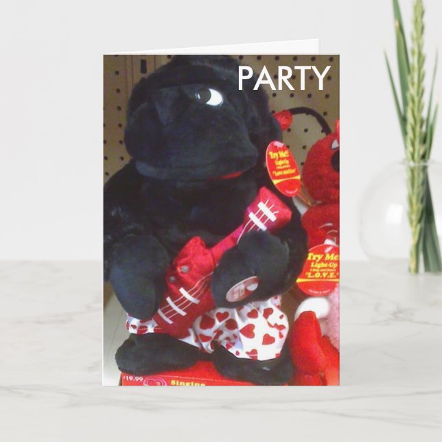 TIME TO SWING/ROCK AND ROLL INVITATION (Front)