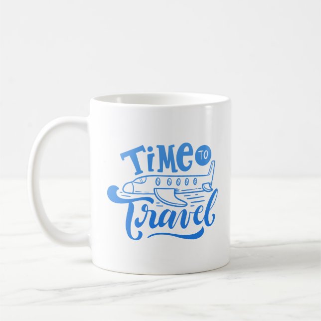 time to travel coffee mug (Left)
