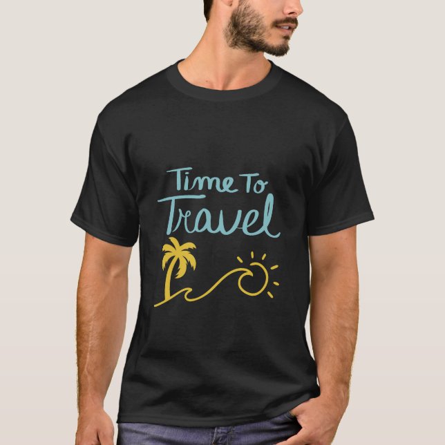 Time to Travel T-Shirt (Front)