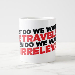 Time Travel Large Coffee Mug