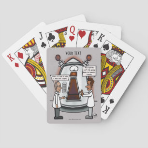 Time Travel Products Playing Cards