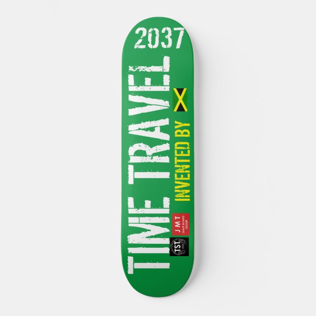 TIME TRAVEL SKATEBOARDS  / JMT SKATEBOARDS (Front)