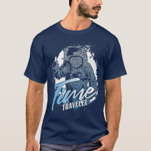 Time Travel Space Astronaut Traveler Teleportation T-Shirt
