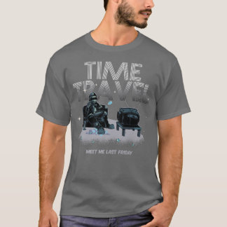 Time Travel Space Teleportation Traveller Astronau T-Shirt