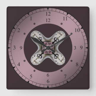 Time Travel ~ Time Bending ~ Chronokinesis~ Square Wall Clock