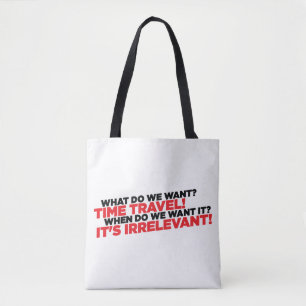 Time Travel Tote Bag