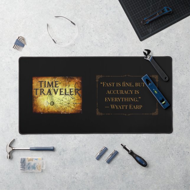 Time Traveller  Desk Mat (Workstation)