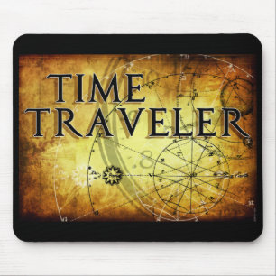 Time Traveller Mouse Mat