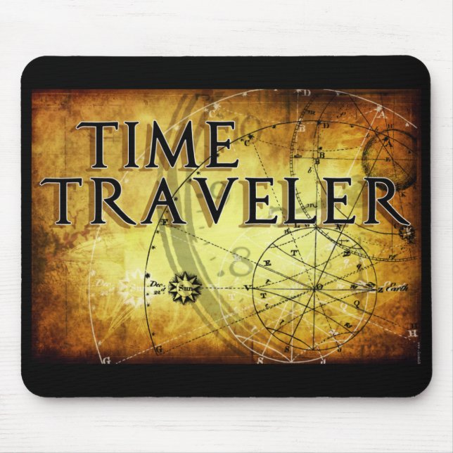 Time Traveller  Mouse Mat (Front)