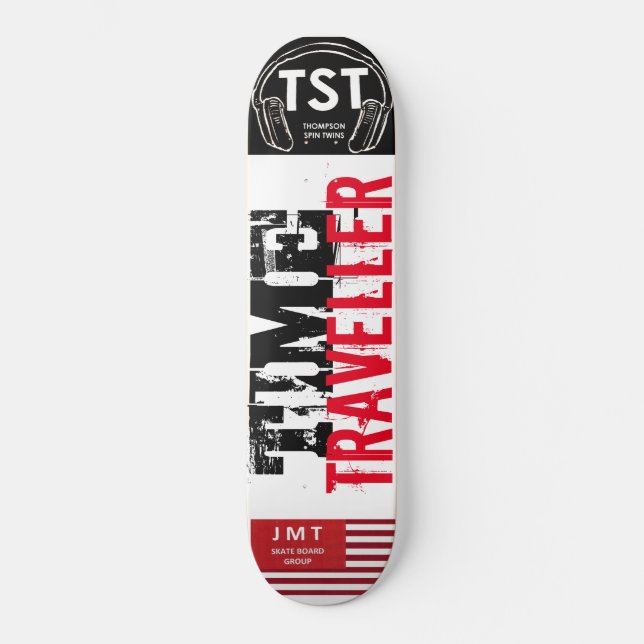 TIME TRAVELLER Skateboard (Front)