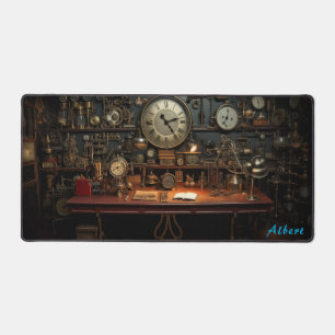 Time-Traveller's Steampunk Command Centre Desk Mat