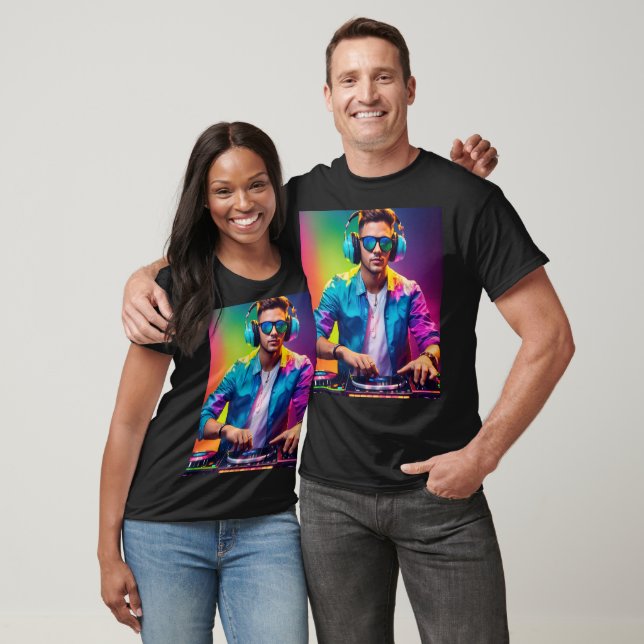  "Time-Travelling DJ T-Shirt Collection" (Unisex)