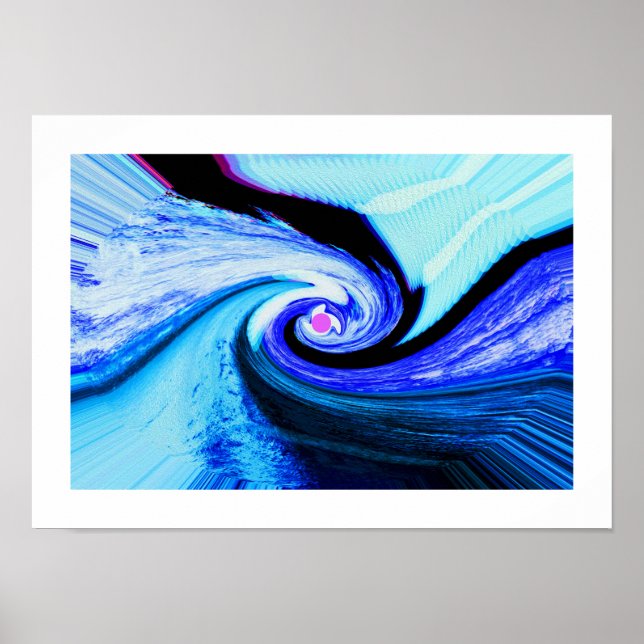 Time tunnel art poster (Front)