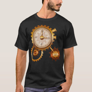 Time Vintage Steampunk Time Traveller Travel Scien T-Shirt