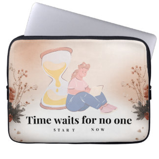 Time Waits For No One Inspirational Tote Bag for W
