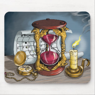 Time Waits for Nobody Mouse Mat