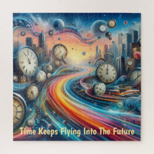 Time Warp Road Trip Jigsaw Puzzle