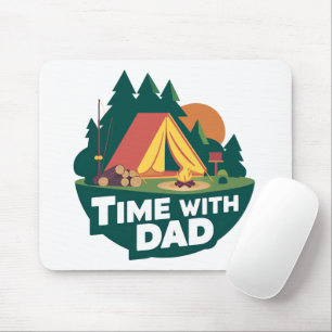 Time With Dad - Father's Day Mouse Mat