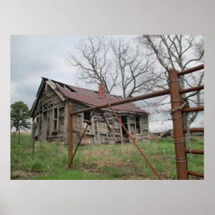 "TIME WORN" by Cr Sinclair Poster