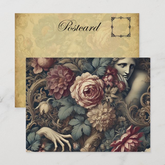 Timelapse – Gothic Victorian Holiday Postcard (Front/Back)