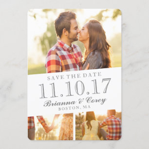 Timeless 3-Photo Save The Date