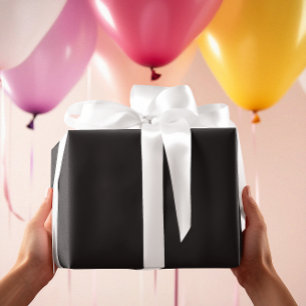 Timeless - Almost Black Wrapping Paper