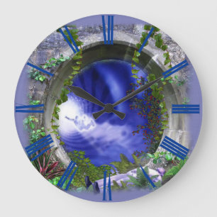 Timeless Astral world Large Clock