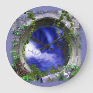 Timeless Astral world Large Clock