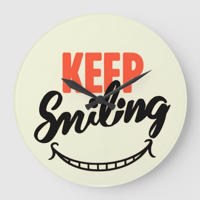 Timeless Beauty Wall Clock (Front)