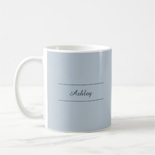 Timeless - Blue Mist Name Mug