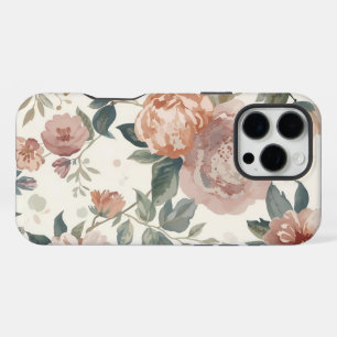 Timeless Botanical Blume – Watercolor Floral Motif iPhone 16 Pro Max Case