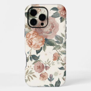 Timeless Botanical Blume – Watercolor Floral Motif iPhone 16 Pro Max Case