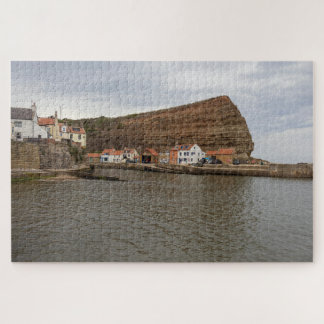 Timeless Charm of Staithes Harbour Jigsaw Puzzle