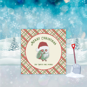 Timeless Christmas Plaid Invitation