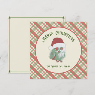 Timeless Christmas Plaid Invitation