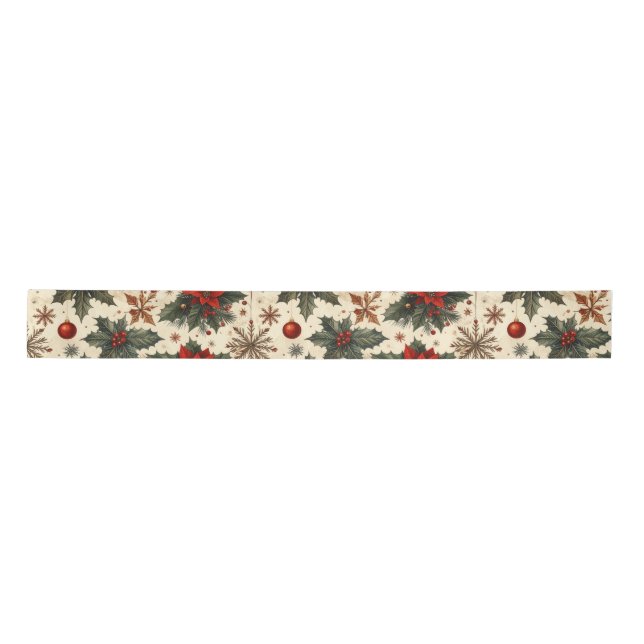 Timeless Christmas Satin Ribbon (Front)
