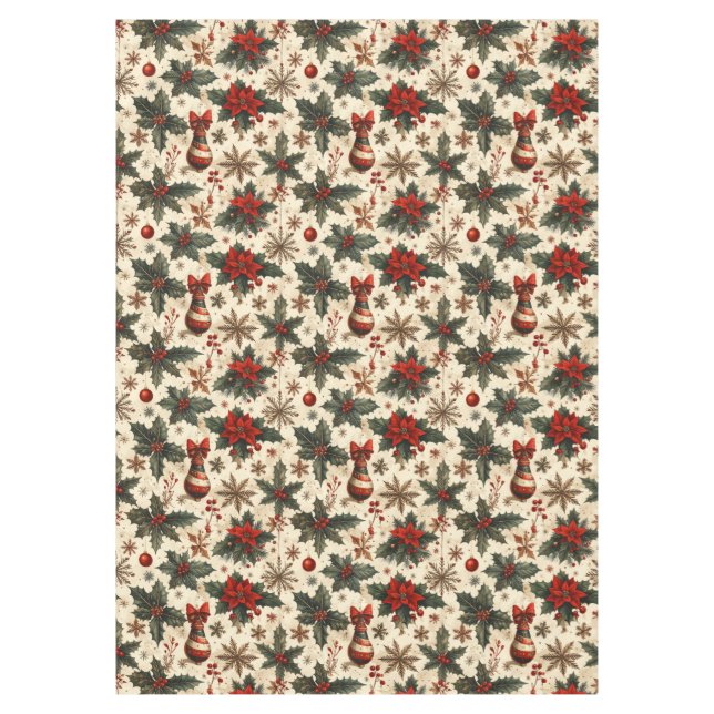 Timeless Christmas Tablecloth (Front)