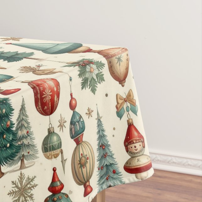 Timeless Christmas Toys Tablecloth (In Situ)