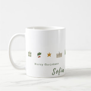 Timeless Christmas Wish Coffee Mug Design