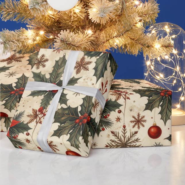 Timeless Christmas Wrapping Paper (Holidays)